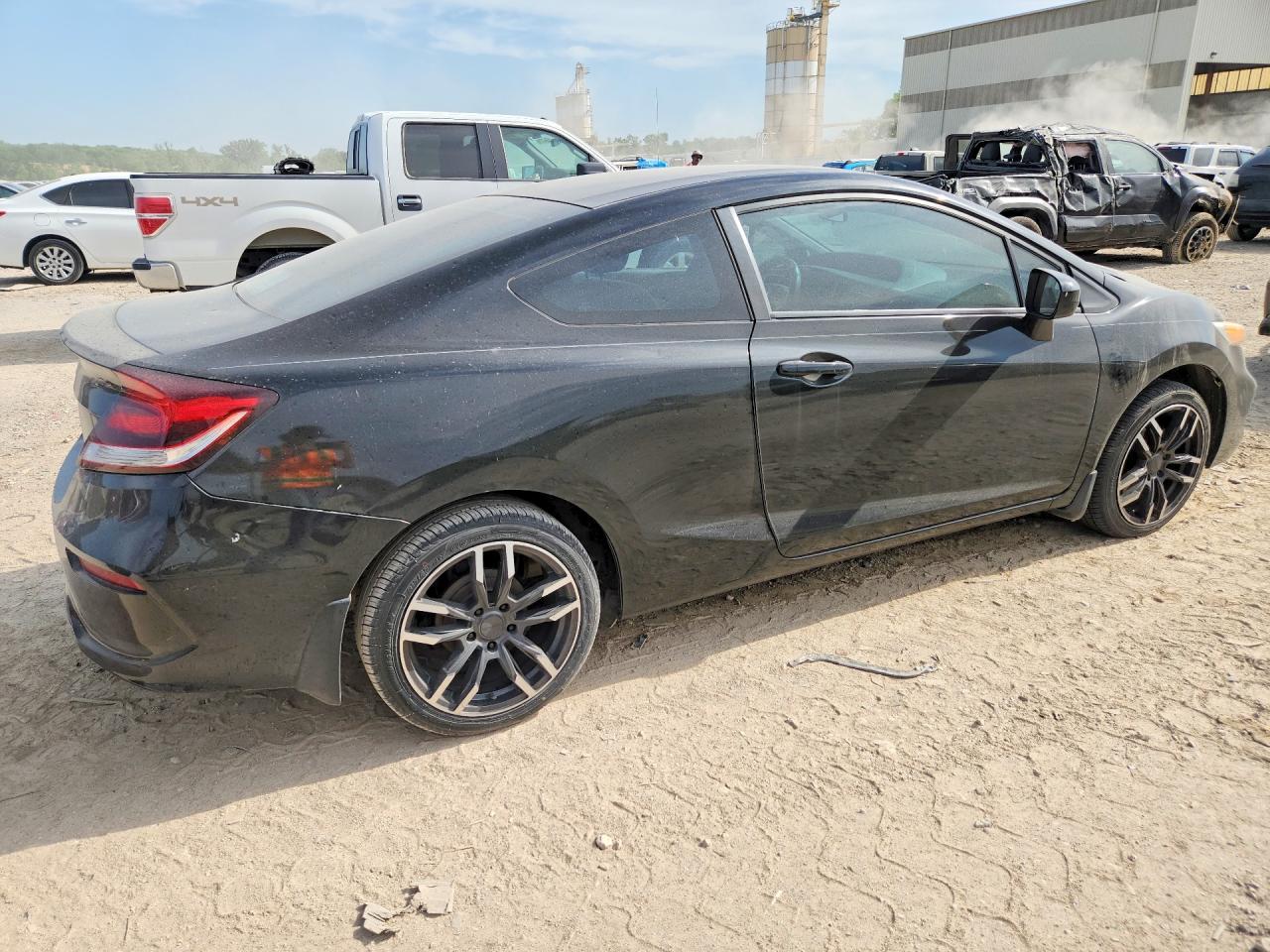 2014 Honda Civic Lx Black vin: 2HGFG3B52EH503517