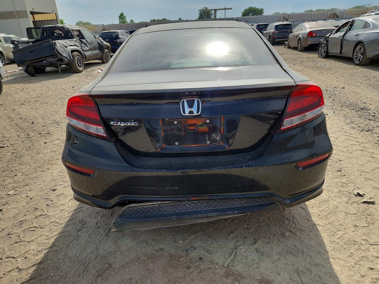 2014 Honda Civic Lx Black vin: 2HGFG3B52EH503517