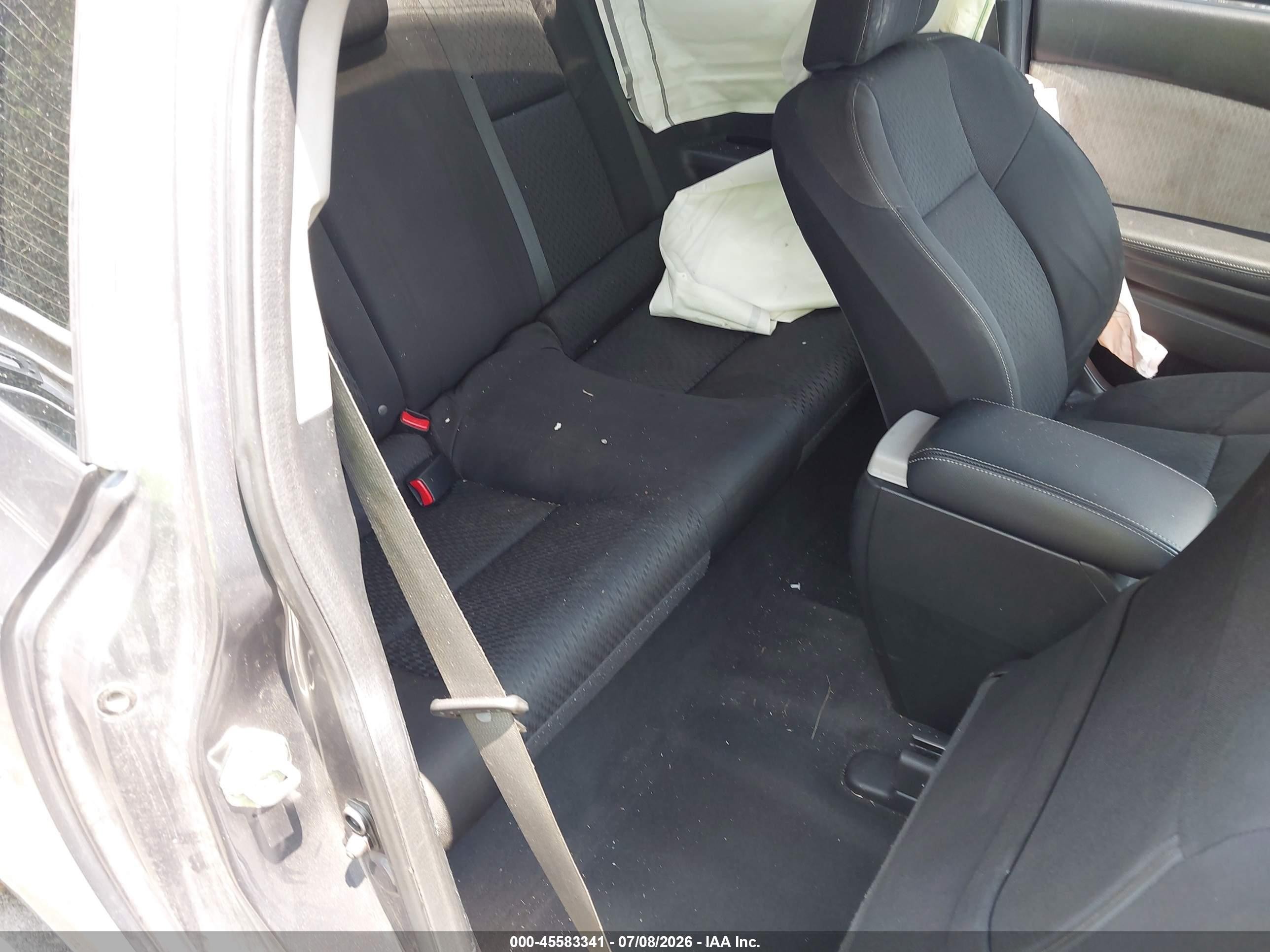 2014 Honda Civic Lx Gray vin: 2HGFG3B52EH506983