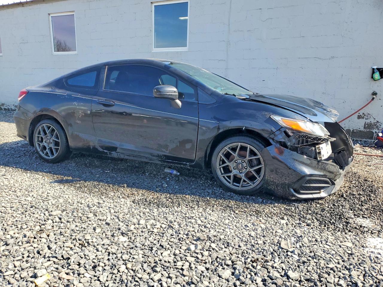 2014 Honda Civic Lx Black vin: 2HGFG3B52EH519488