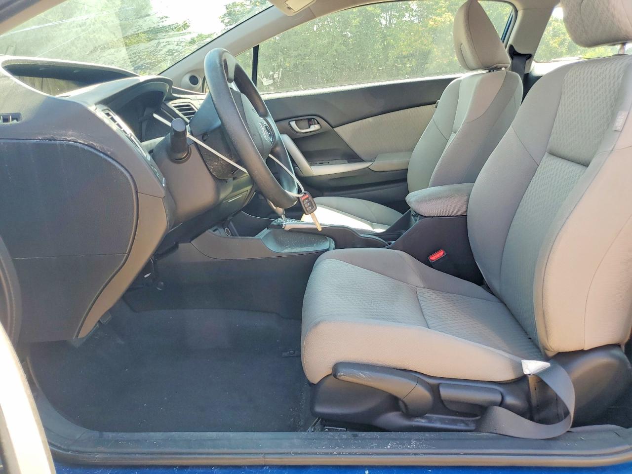 2014 Honda Civic Lx Blue vin: 2HGFG3B52EH524920