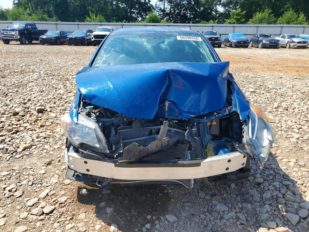 2014 Honda Civic Lx Blue vin: 2HGFG3B52EH524920