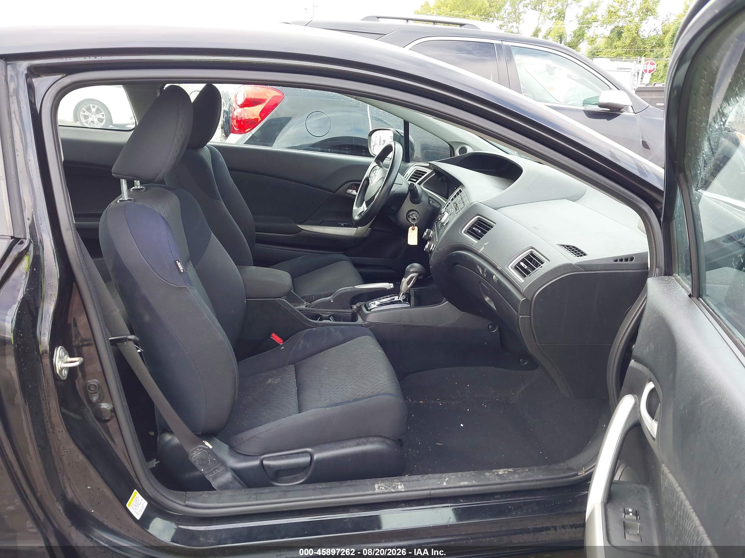 2015 Honda Civic Lx Black vin: 2HGFG3B52FH504734