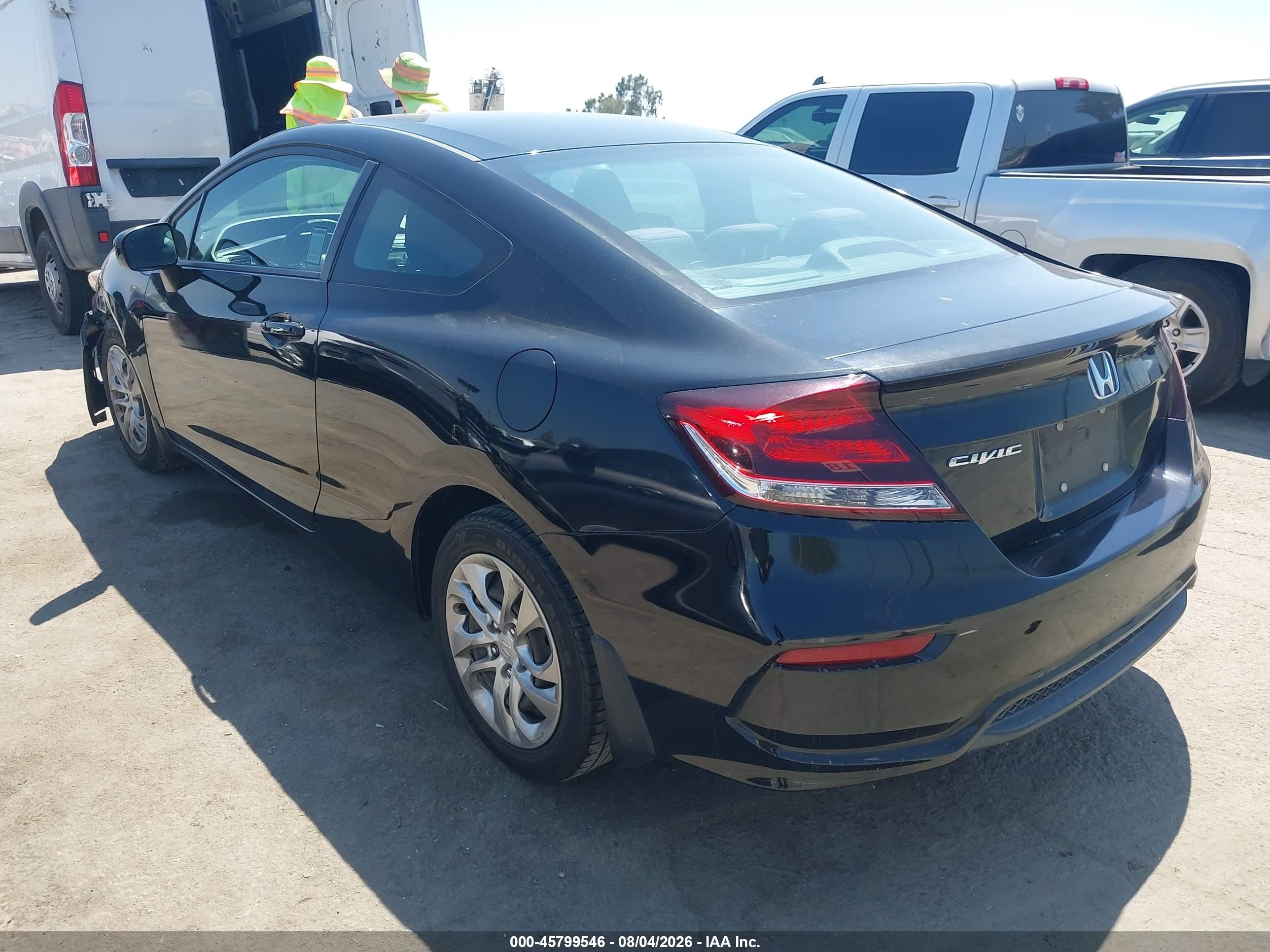 2015 Honda Civic Lx Black vin: 2HGFG3B52FH527222