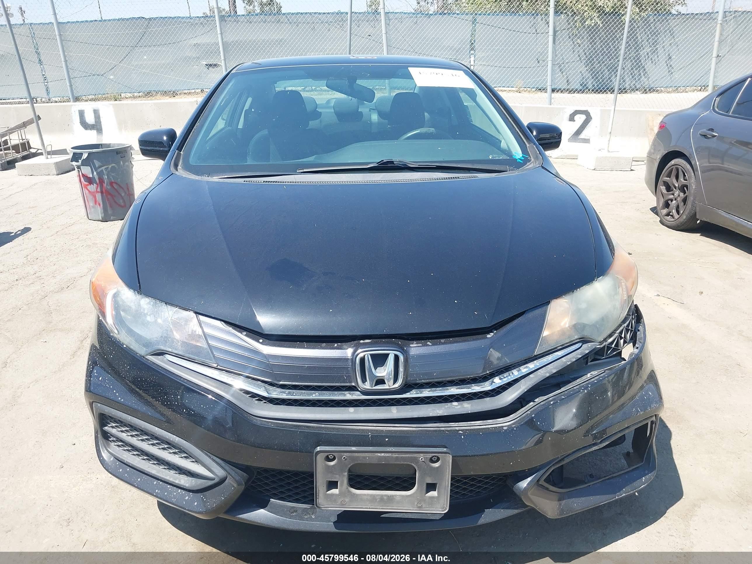 2015 Honda Civic Lx Black vin: 2HGFG3B52FH527222