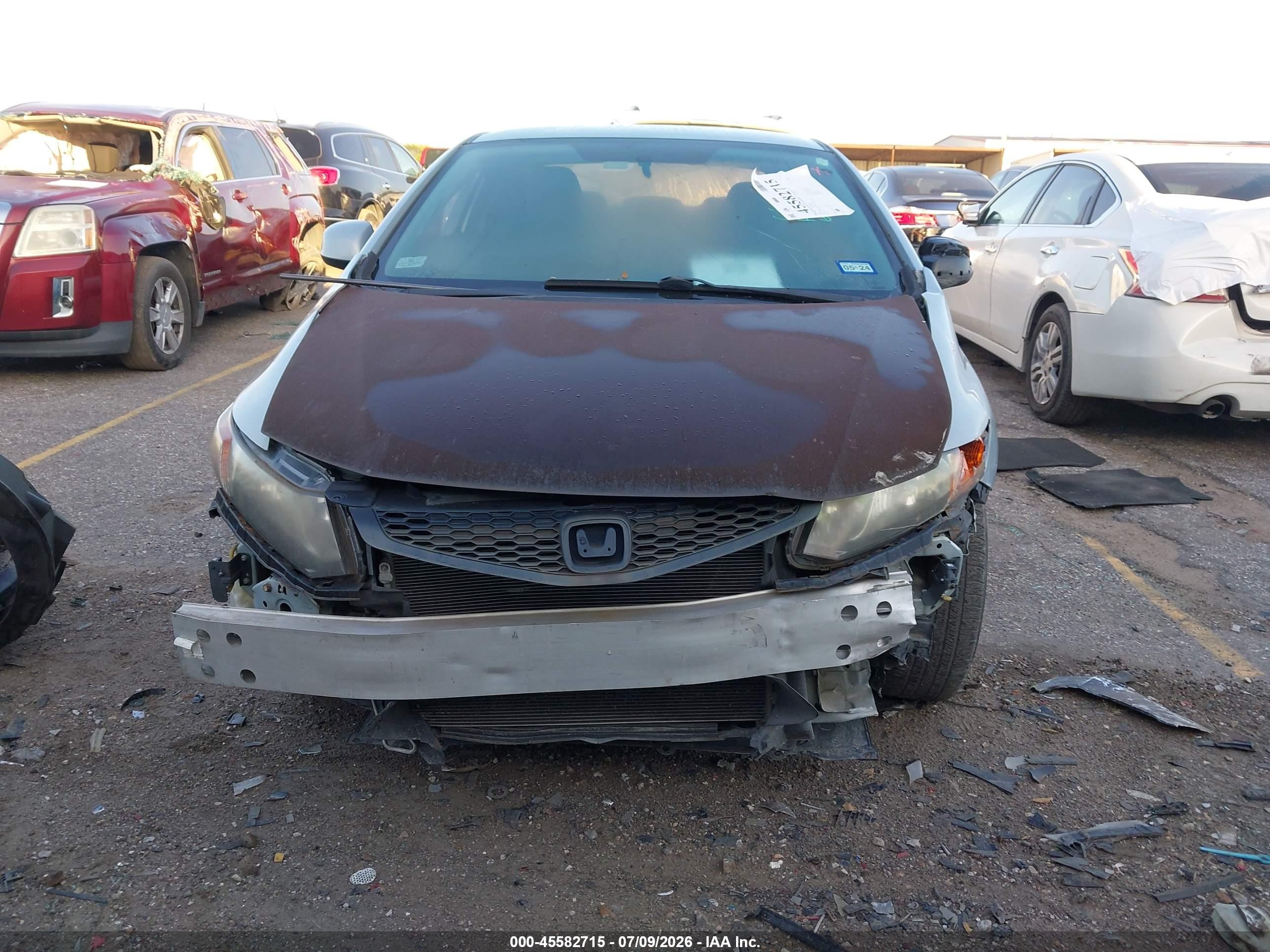 2012 Honda Civic Lx Blue vin: 2HGFG3B53CH511400