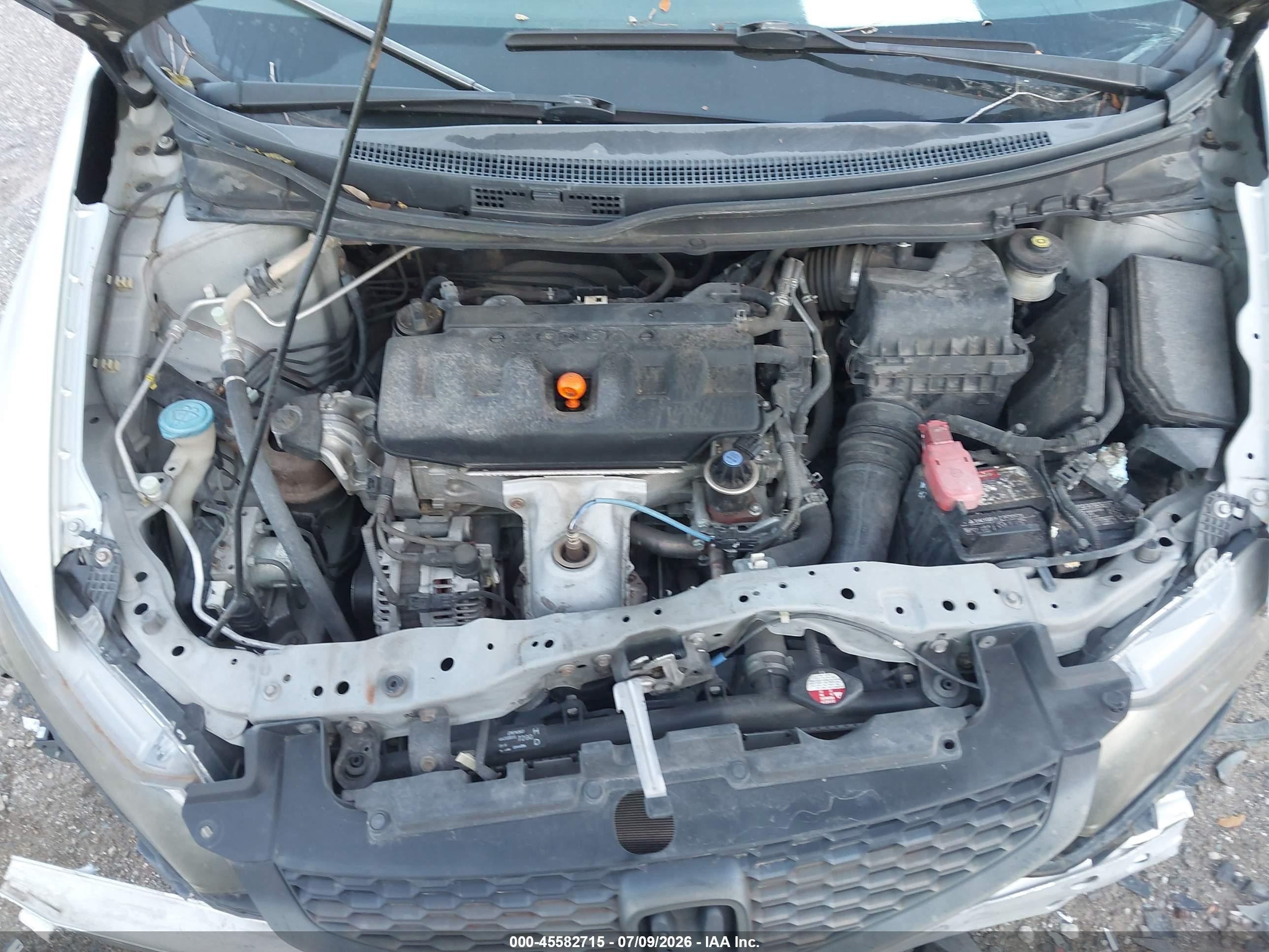 2012 Honda Civic Lx Blue vin: 2HGFG3B53CH511400
