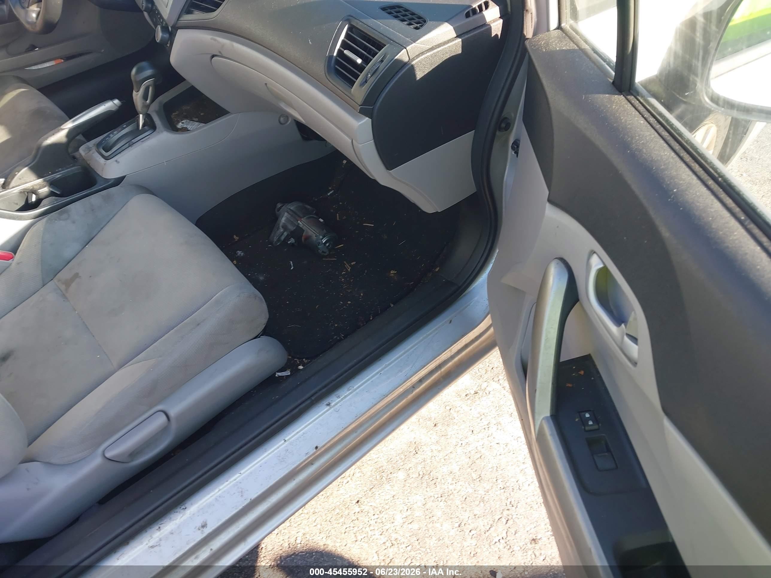 2012 Honda Civic Lx Серый vin: 2HGFG3B53CH523143