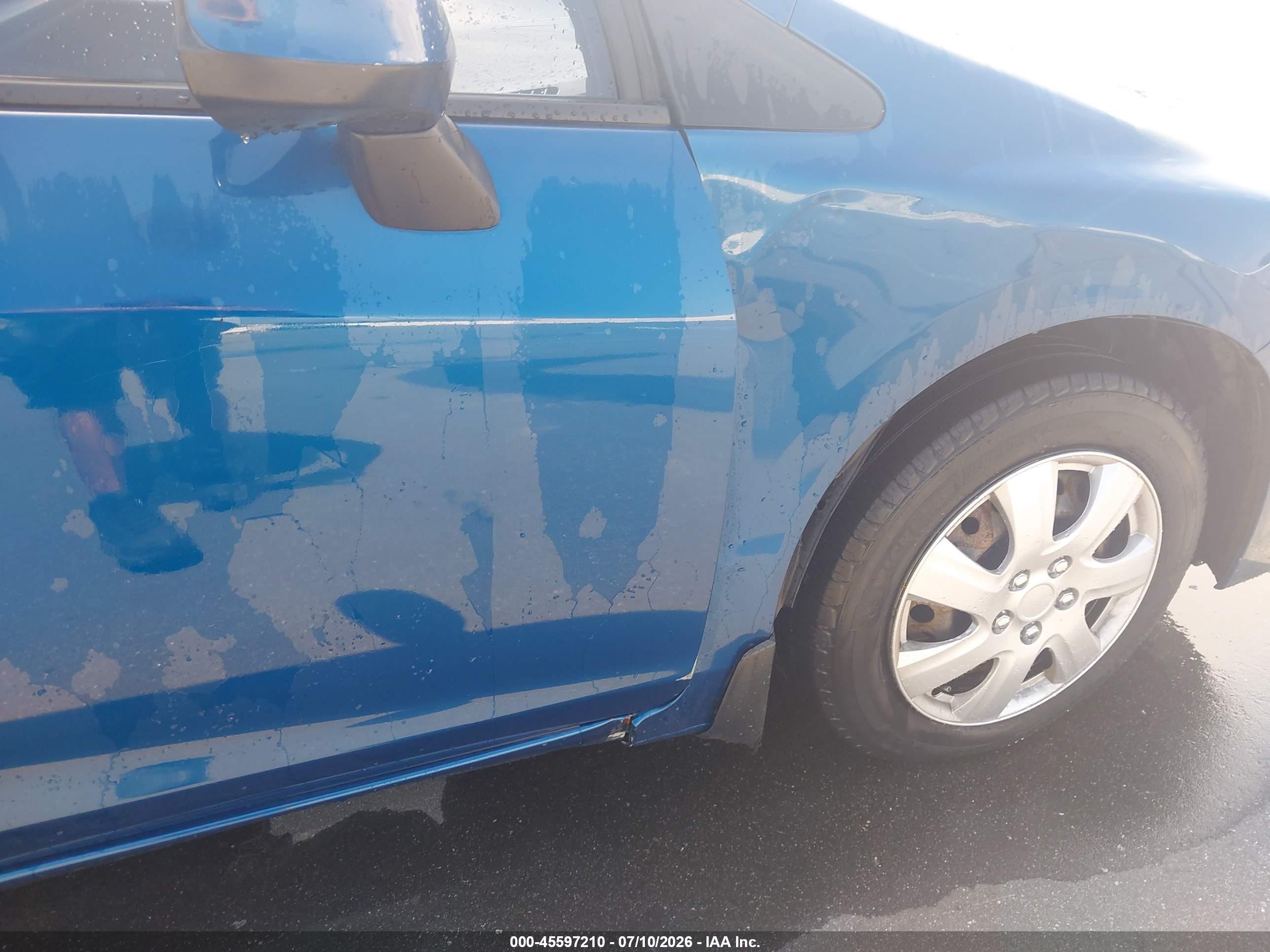 2012 Honda Civic Lx Синий vin: 2HGFG3B53CH534451