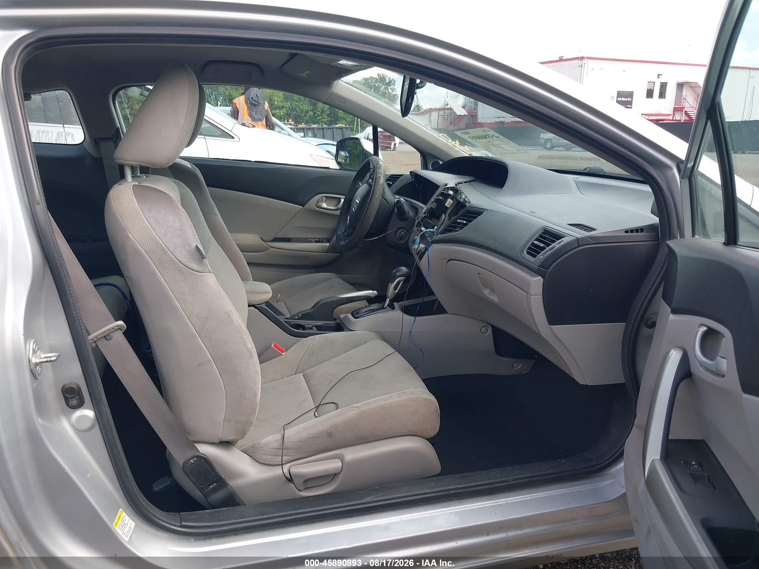 2012 Honda Civic Lx Silver vin: 2HGFG3B53CH562685