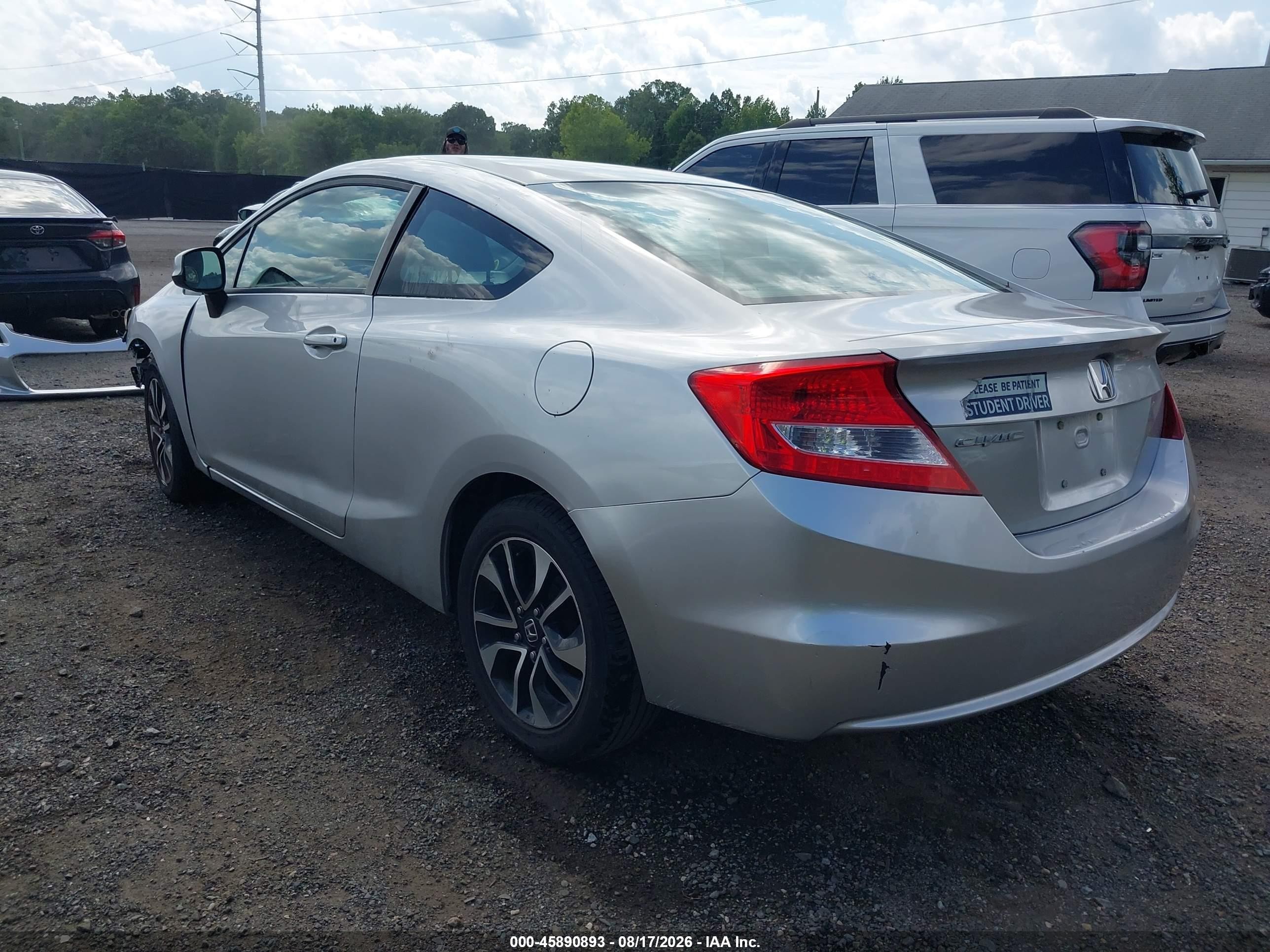 2012 Honda Civic Lx Silver vin: 2HGFG3B53CH562685