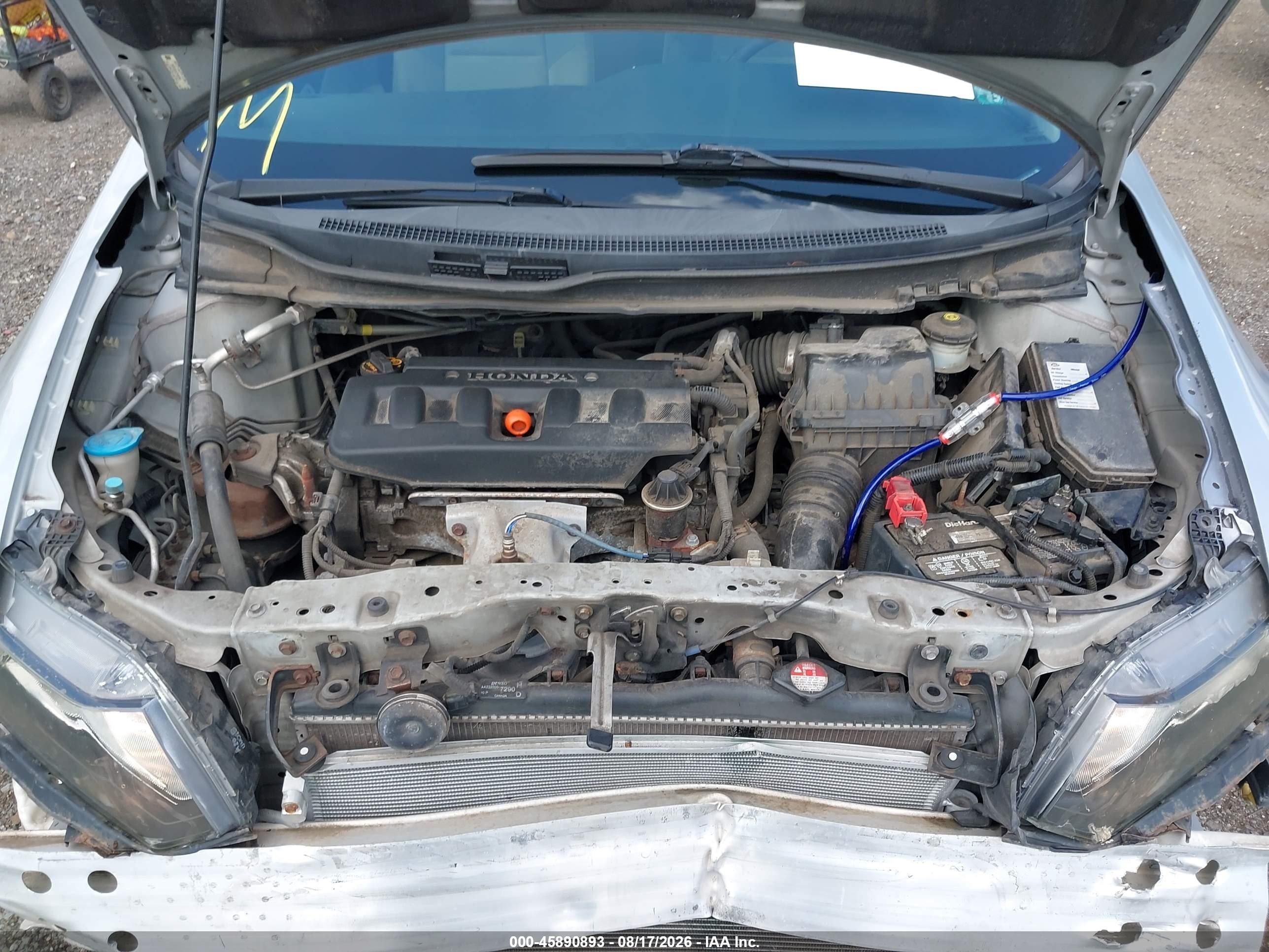 2012 Honda Civic Lx Silver vin: 2HGFG3B53CH562685