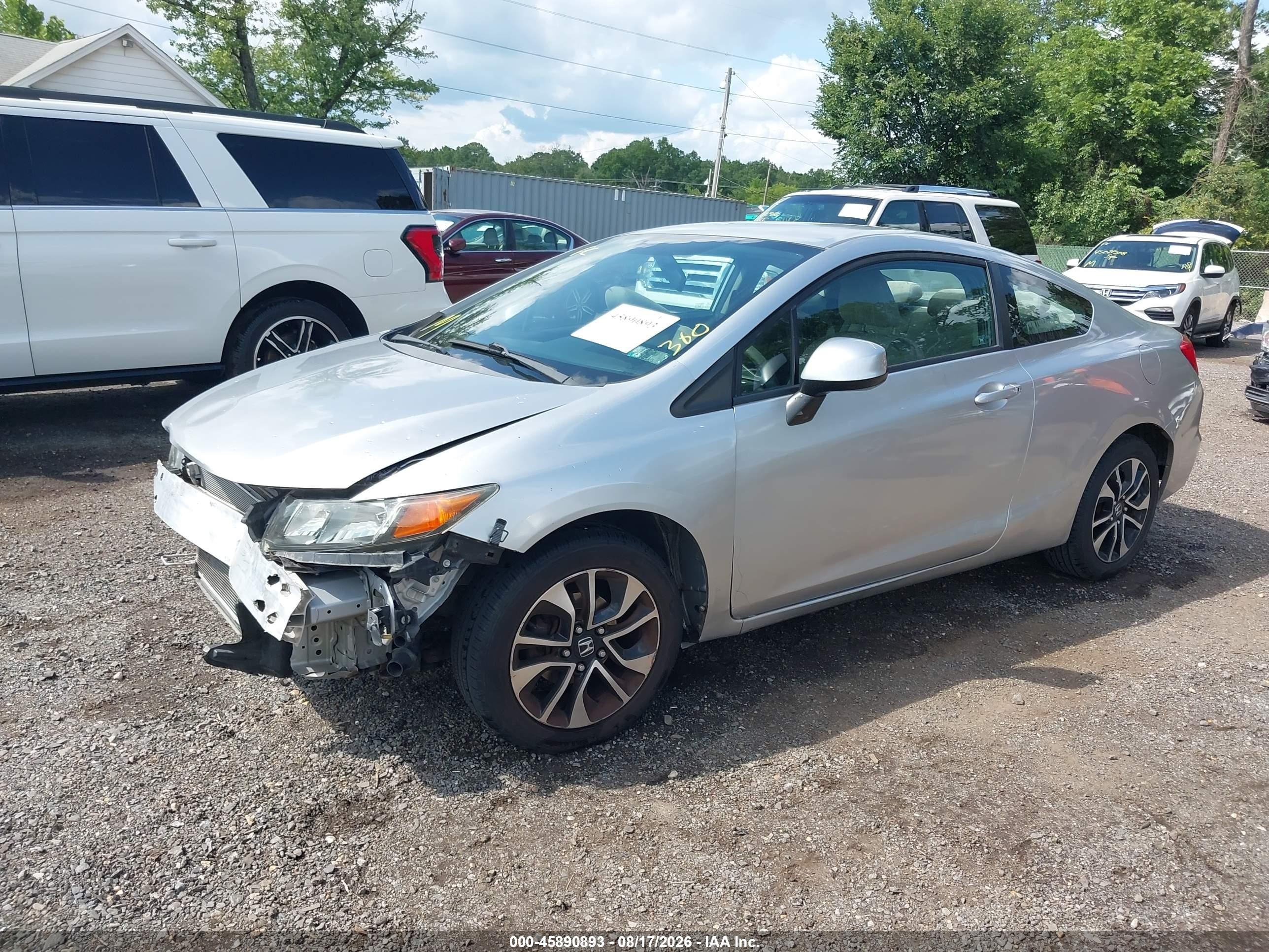 2012 Honda Civic Lx Silver vin: 2HGFG3B53CH562685