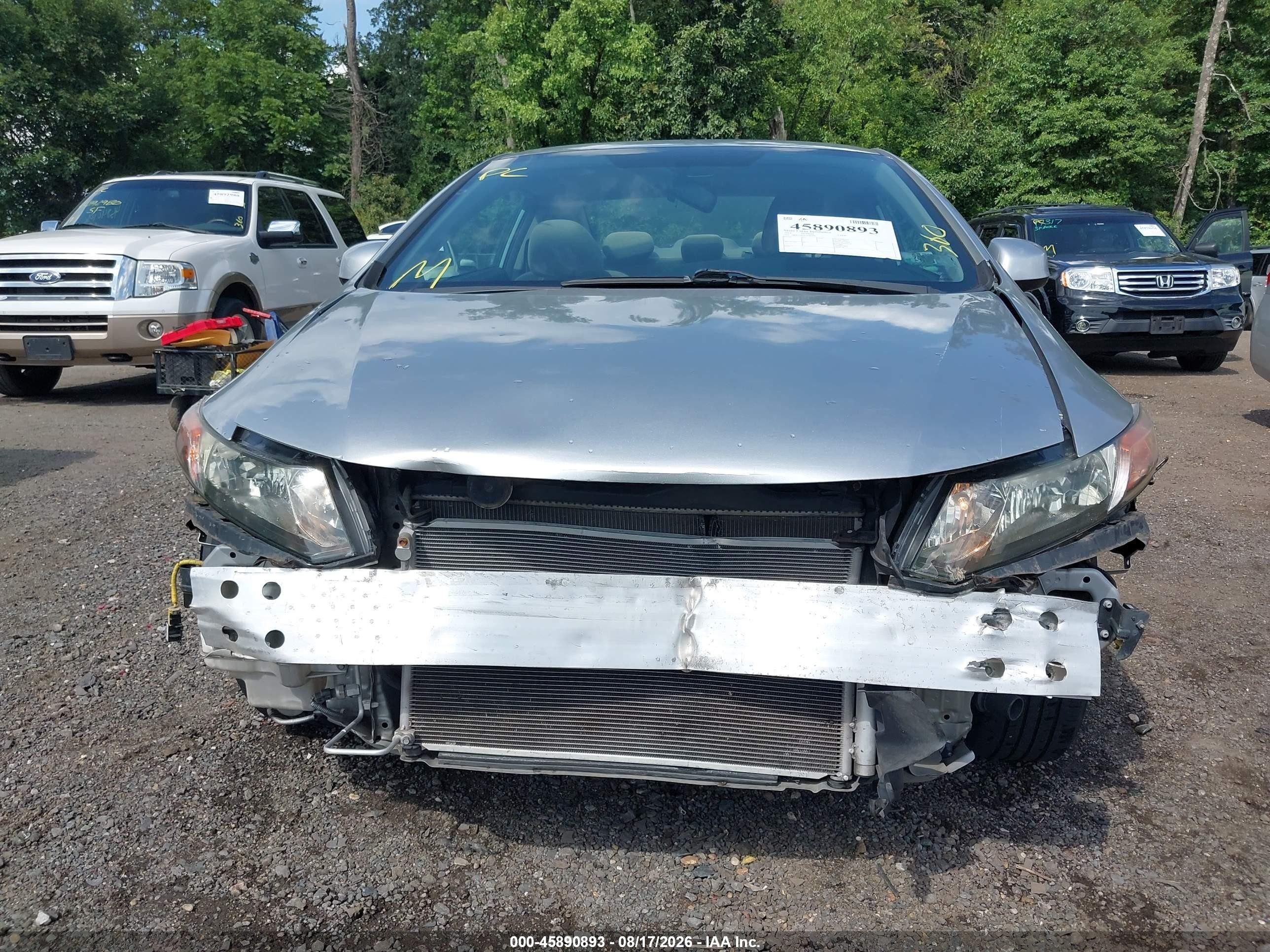 2012 Honda Civic Lx Silver vin: 2HGFG3B53CH562685