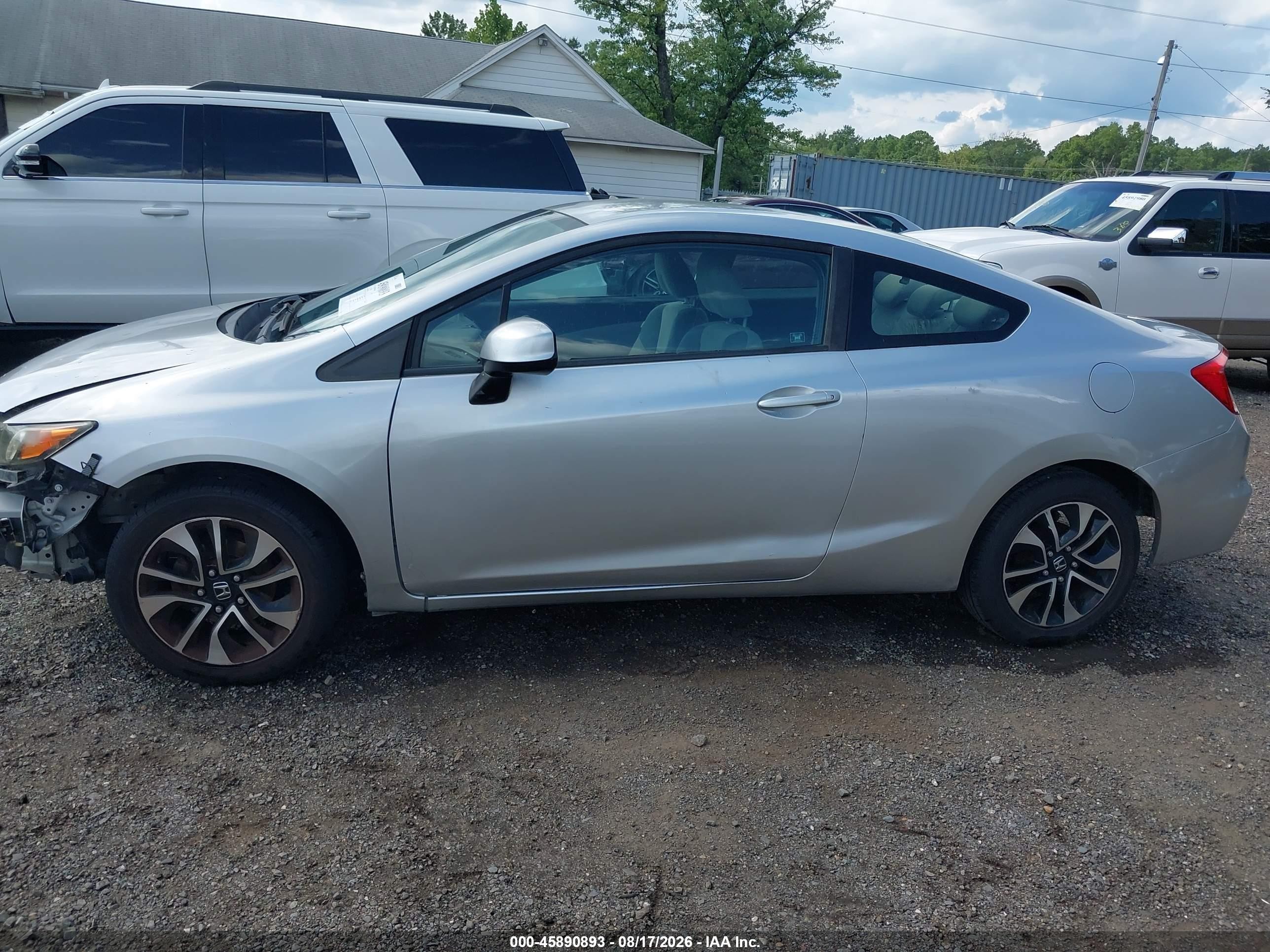 2012 Honda Civic Lx Silver vin: 2HGFG3B53CH562685