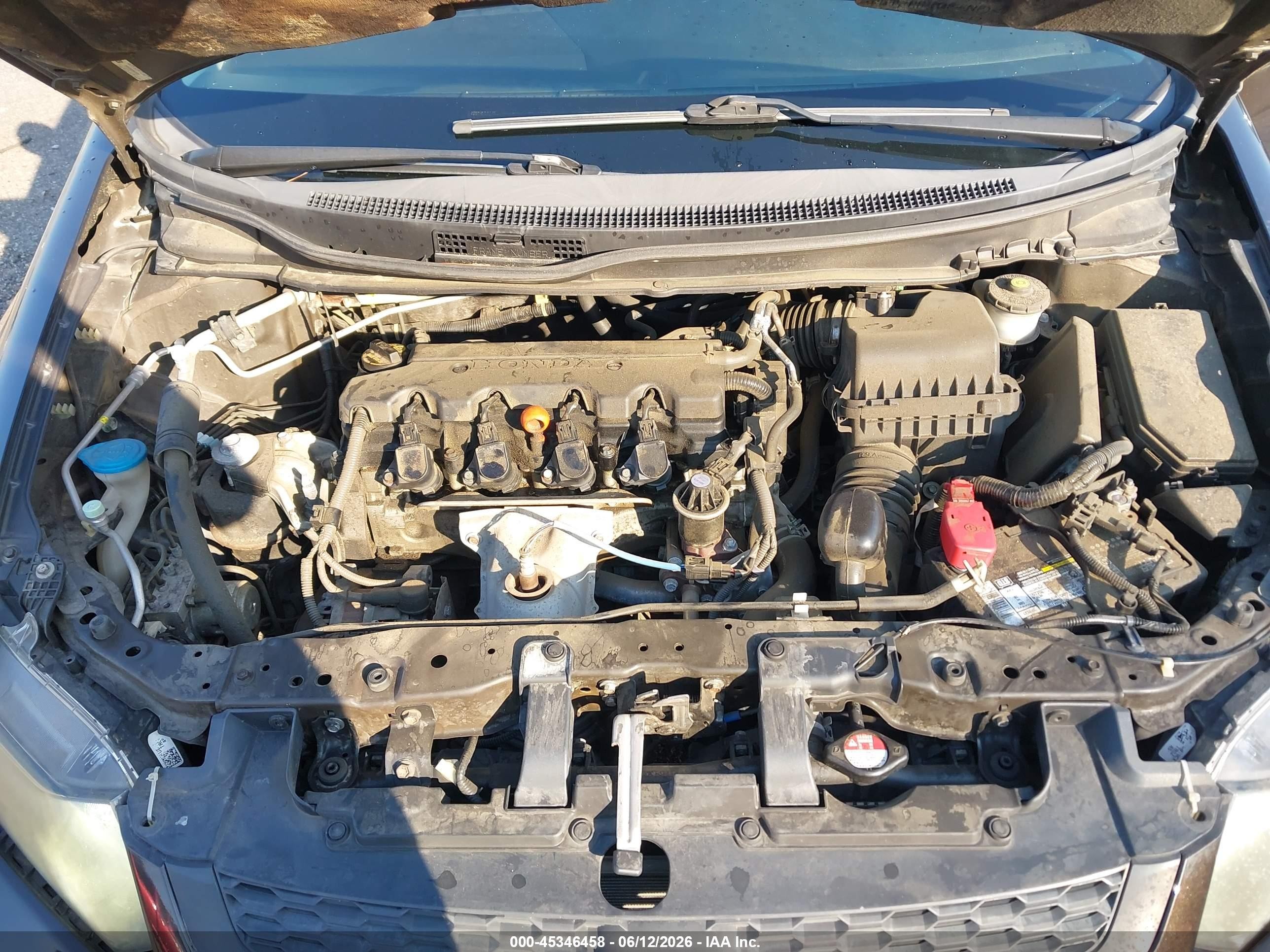 2013 Honda Civic Lx Brown vin: 2HGFG3B53DH507879