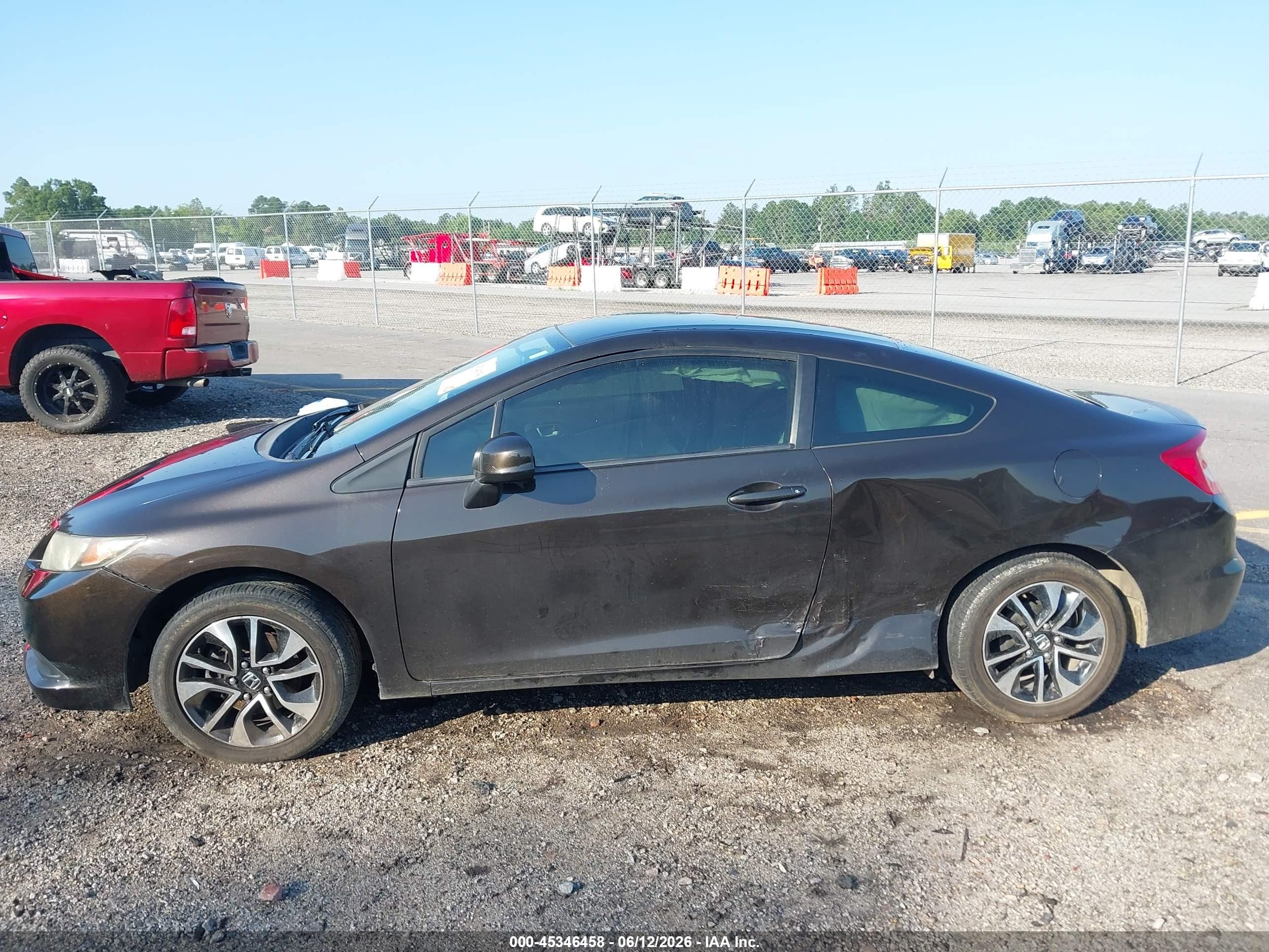 2013 Honda Civic Lx Brown vin: 2HGFG3B53DH507879