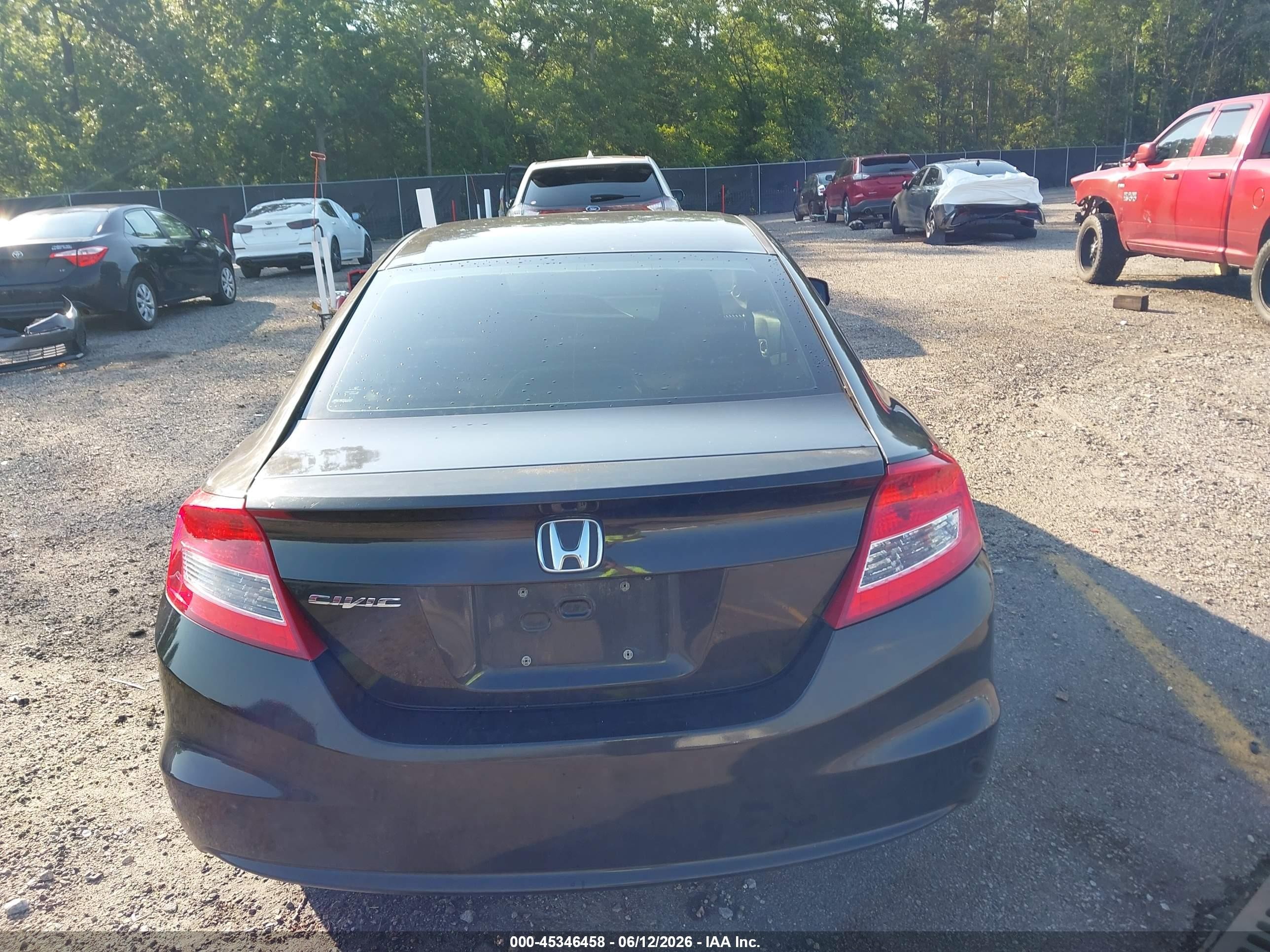 2013 Honda Civic Lx Brown vin: 2HGFG3B53DH507879