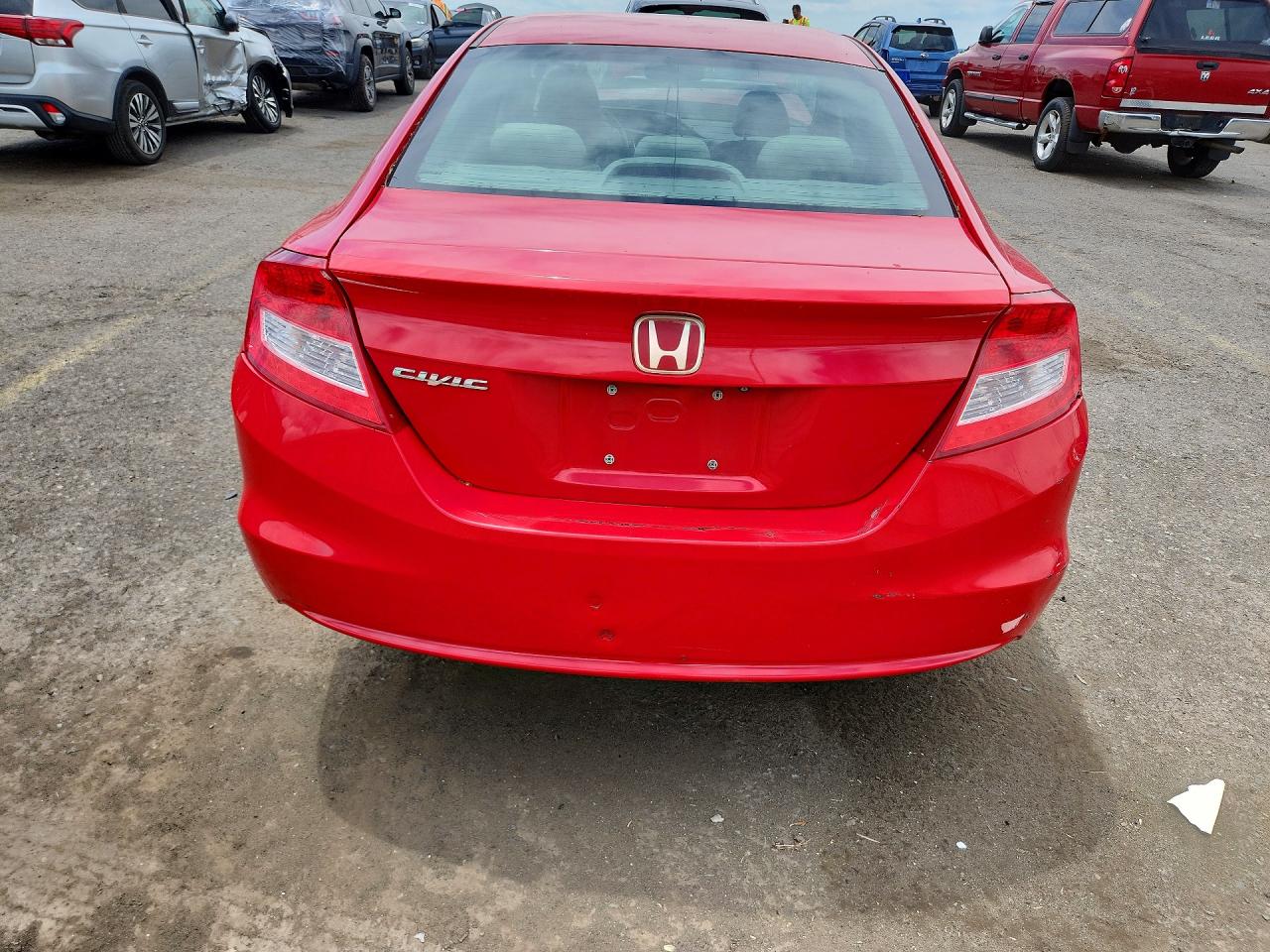2013 Honda Civic Lx Красный vin: 2HGFG3B53DH508644