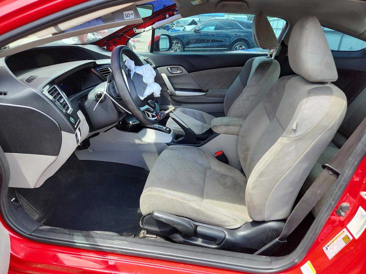 2013 Honda Civic Lx Красный vin: 2HGFG3B53DH508644