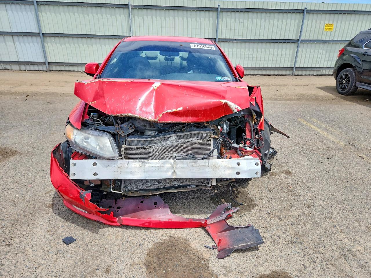 2013 Honda Civic Lx Красный vin: 2HGFG3B53DH508644