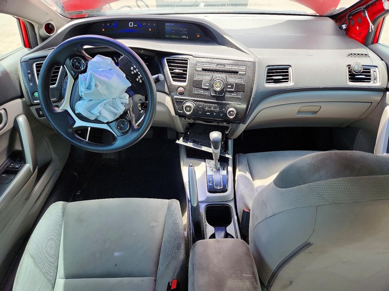 2013 Honda Civic Lx Красный vin: 2HGFG3B53DH508644