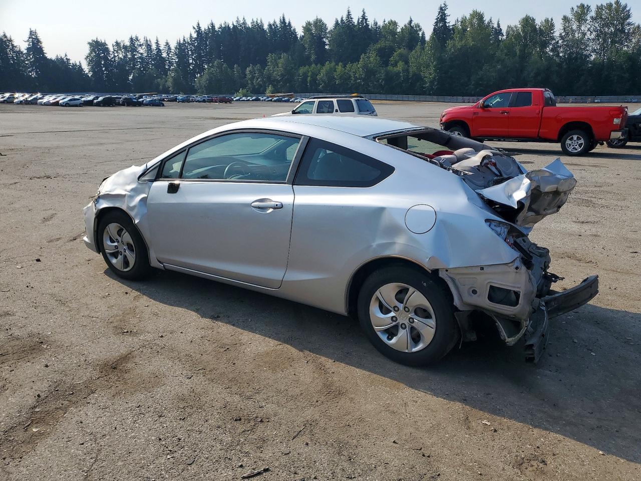 2013 Honda Civic Lx Серебряный vin: 2HGFG3B53DH511950
