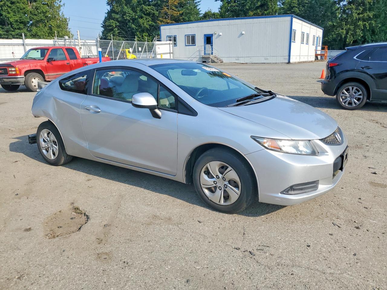 2013 Honda Civic Lx Серебряный vin: 2HGFG3B53DH511950