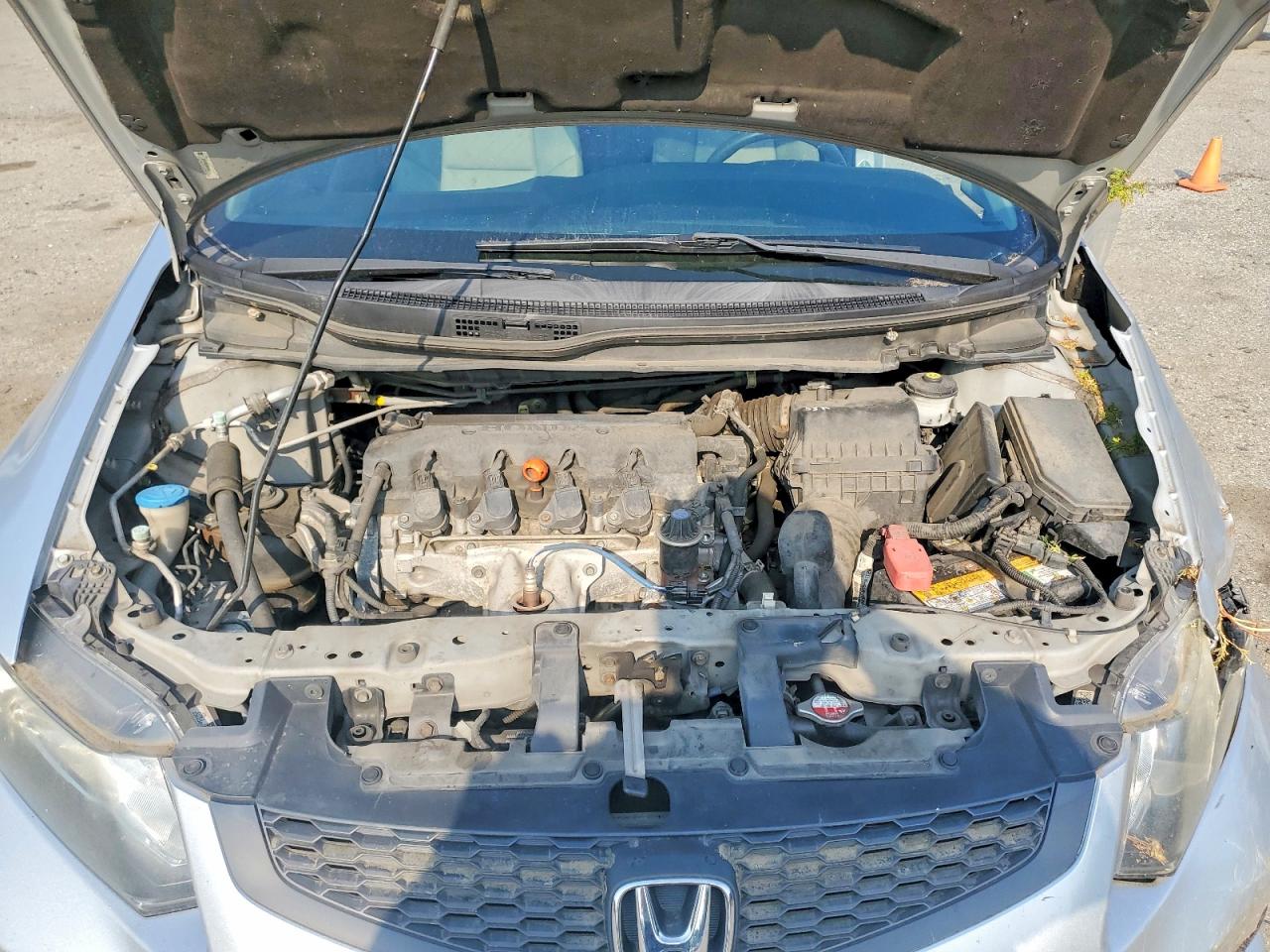 2013 Honda Civic Lx Серебряный vin: 2HGFG3B53DH511950