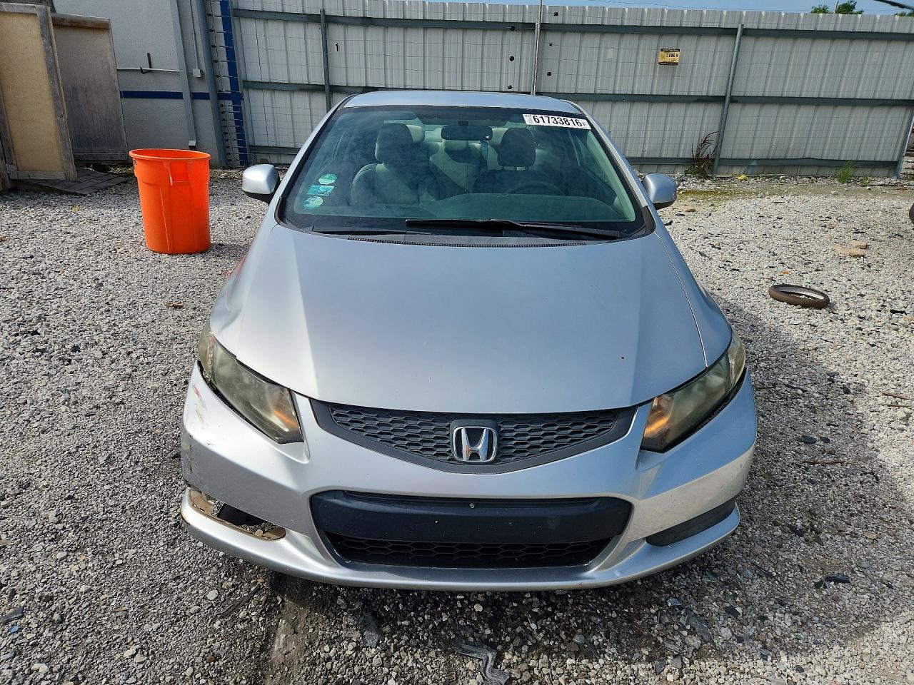 2013 Honda Civic Lx Silver vin: 2HGFG3B53DH512886