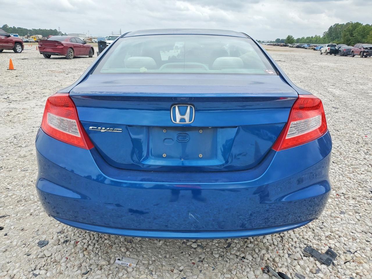 2013 Honda Civic Lx Blue vin: 2HGFG3B53DH514895