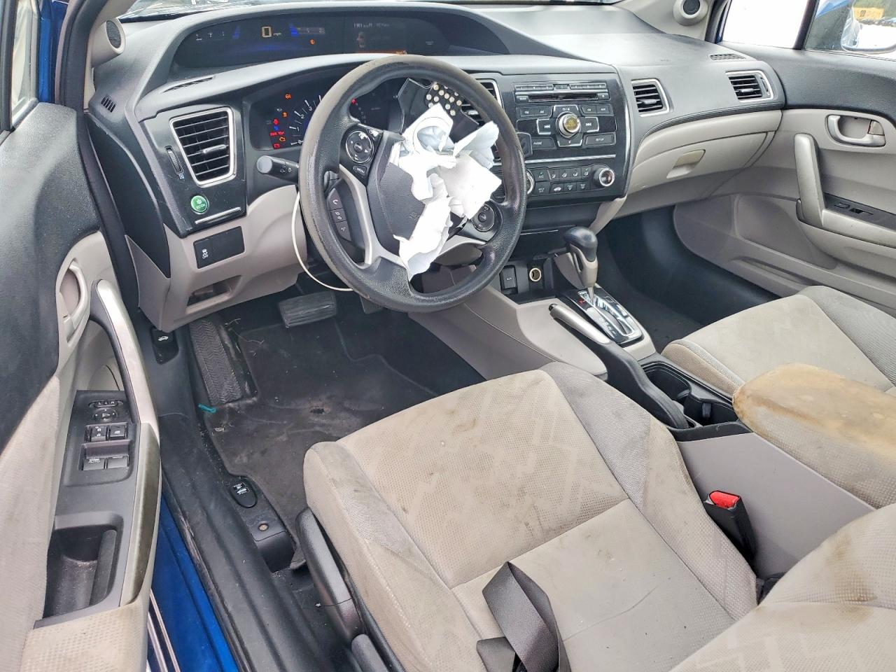 2013 Honda Civic Lx Blue vin: 2HGFG3B53DH514895