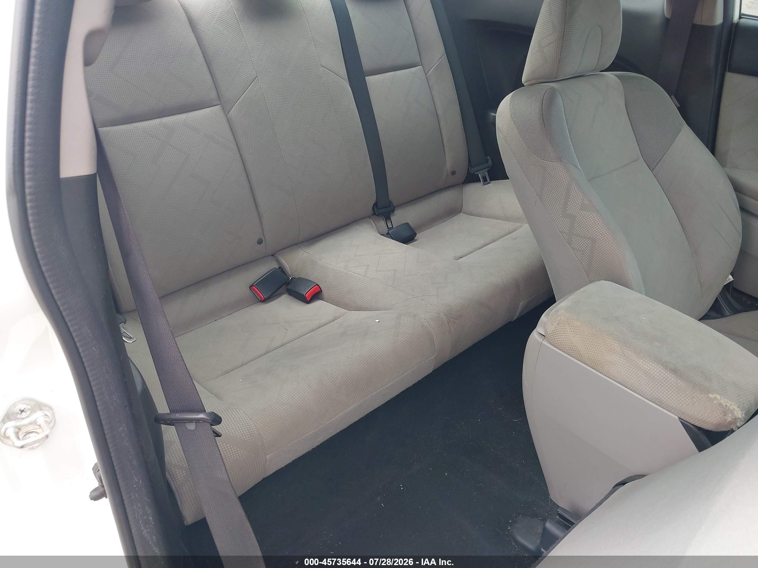 2013 Honda Civic Lx White vin: 2HGFG3B53DH522950