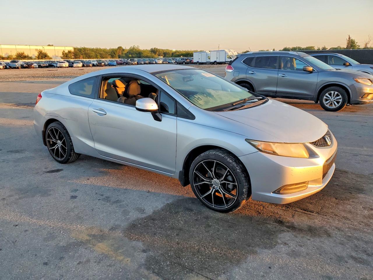 2013 Honda Civic Lx Серебряный vin: 2HGFG3B53DH523578