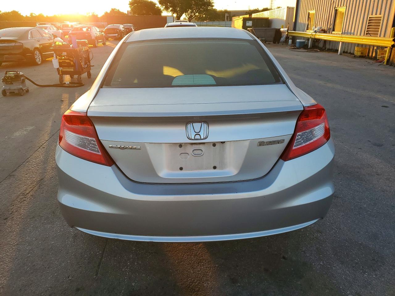 2013 Honda Civic Lx Серебряный vin: 2HGFG3B53DH523578
