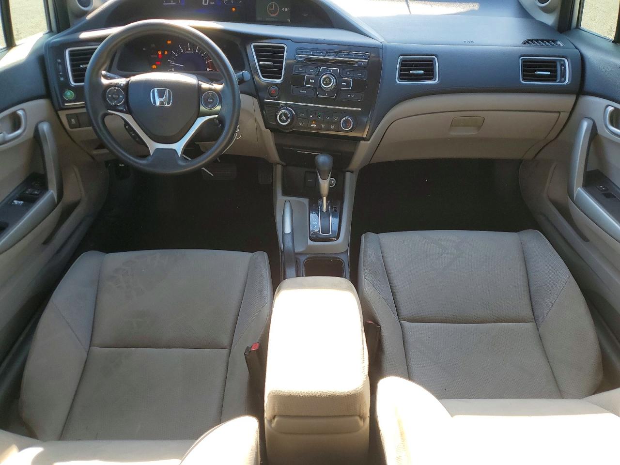 2013 Honda Civic Lx Серебряный vin: 2HGFG3B53DH523578