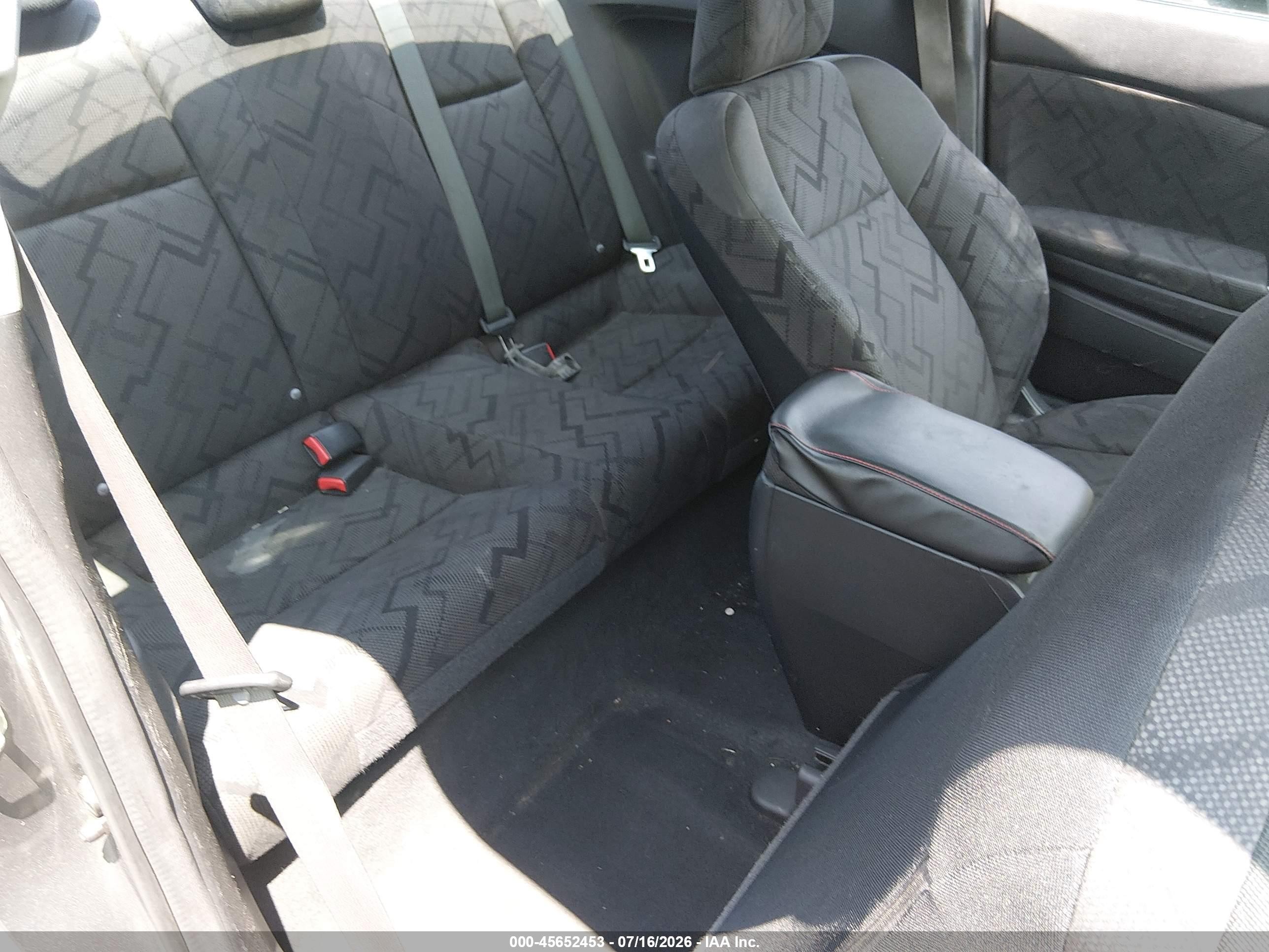 2013 Honda Civic Lx Gray vin: 2HGFG3B53DH526304