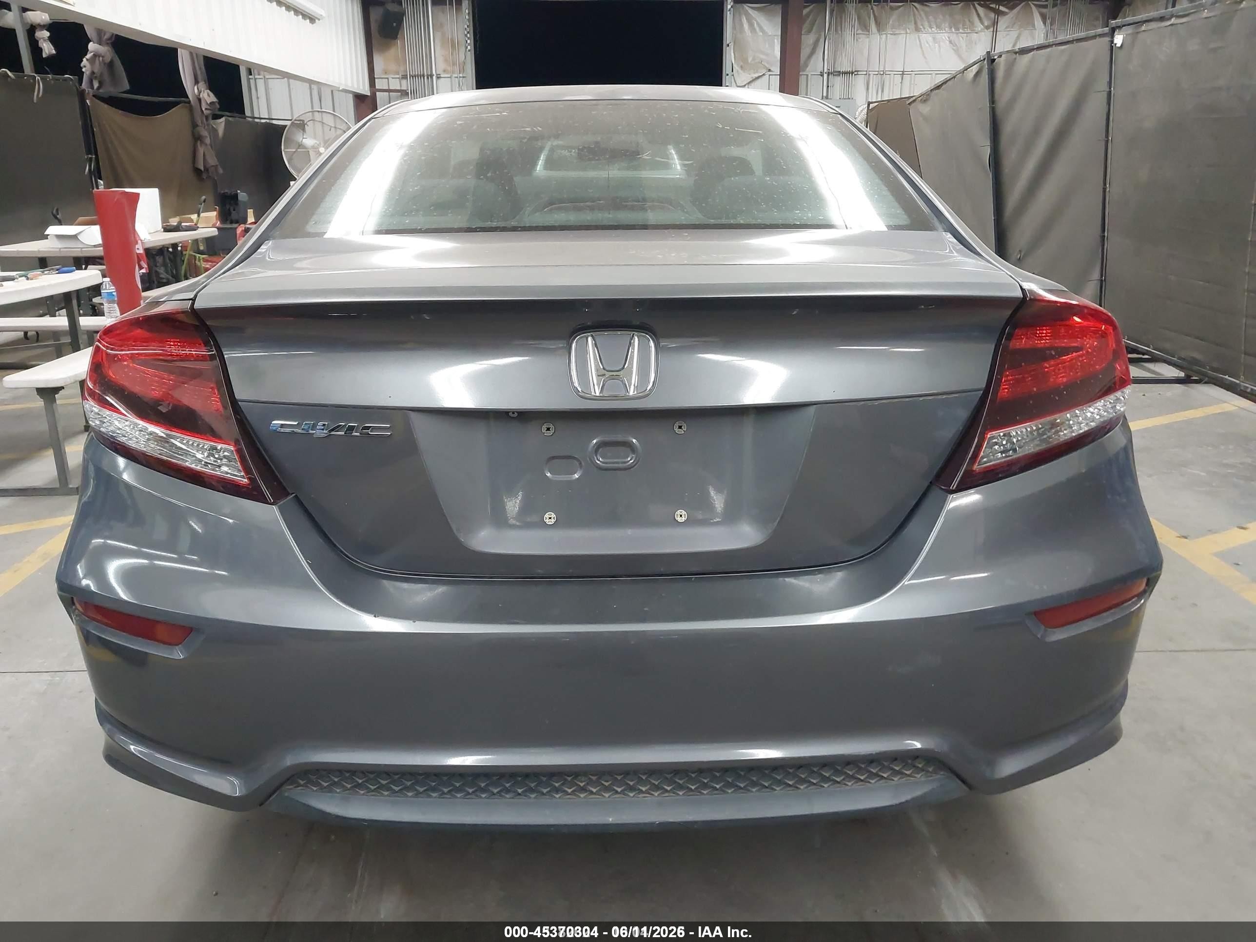 2014 Honda Civic Lx Gray vin: 2HGFG3B53EH506216