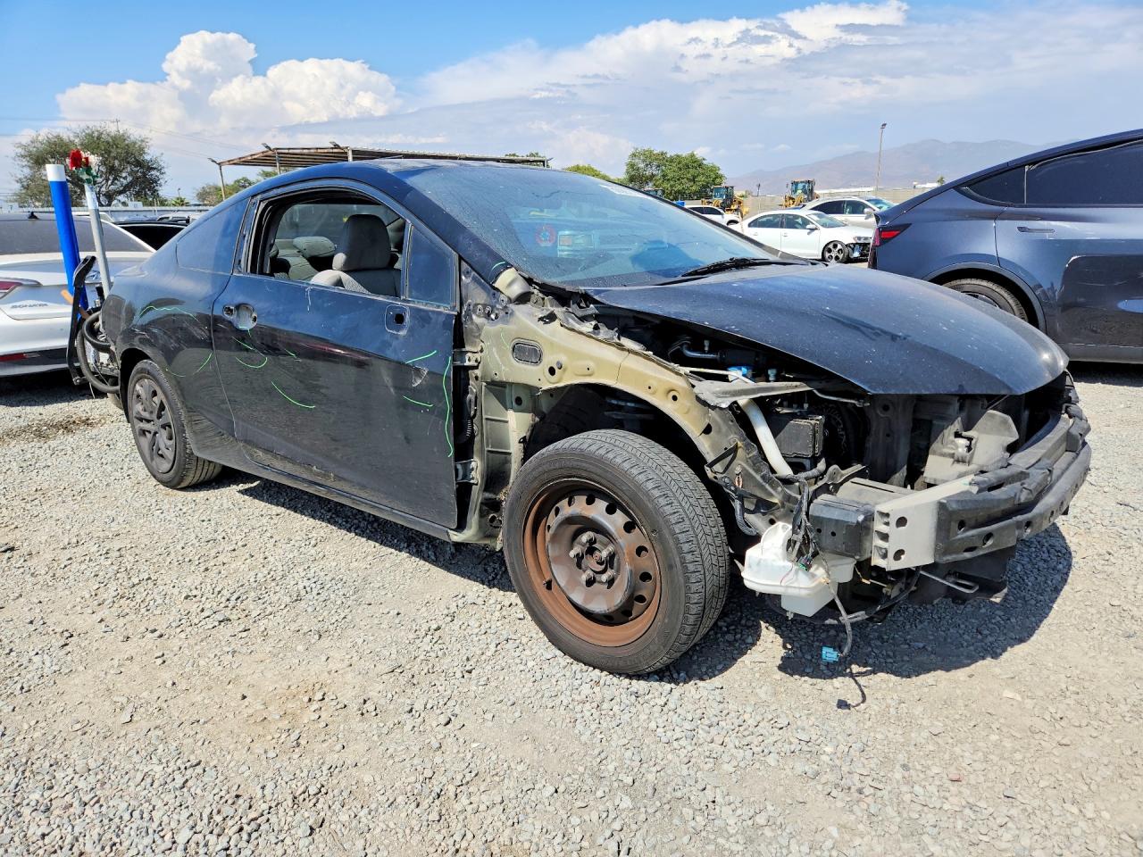 2014 Honda Civic Lx Black vin: 2HGFG3B53EH510072