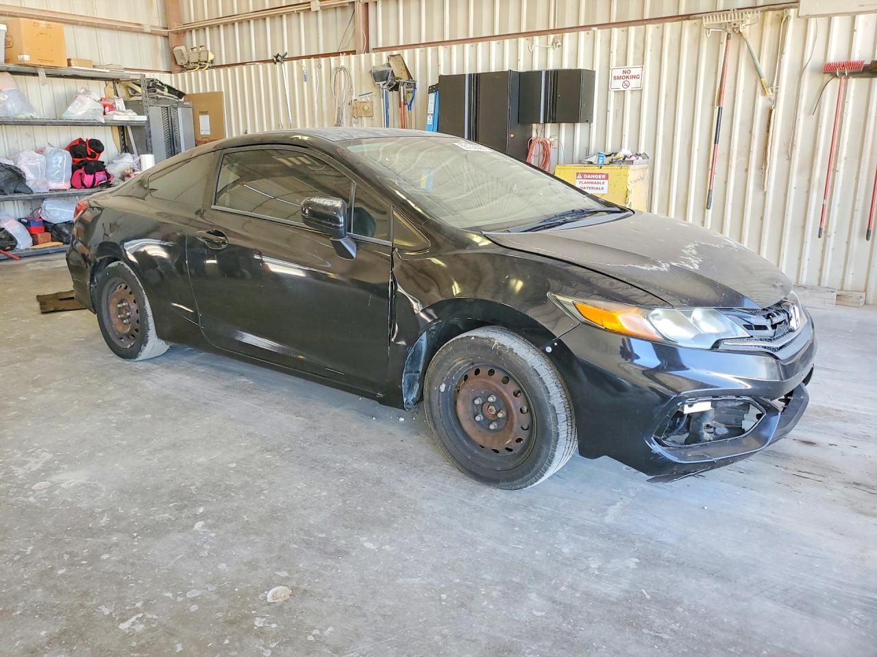 2014 Honda Civic Lx Black vin: 2HGFG3B53EH515160