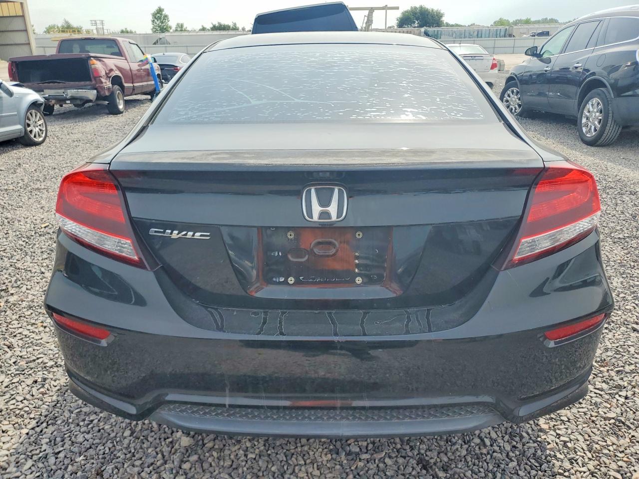 2014 Honda Civic Lx Black vin: 2HGFG3B53EH517314