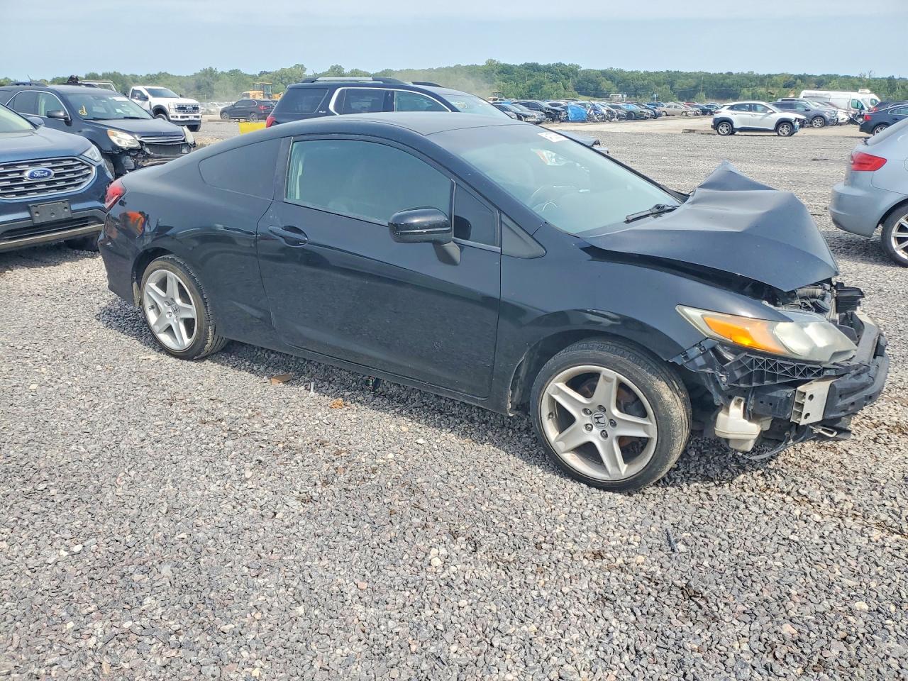 2014 Honda Civic Lx Black vin: 2HGFG3B53EH517314