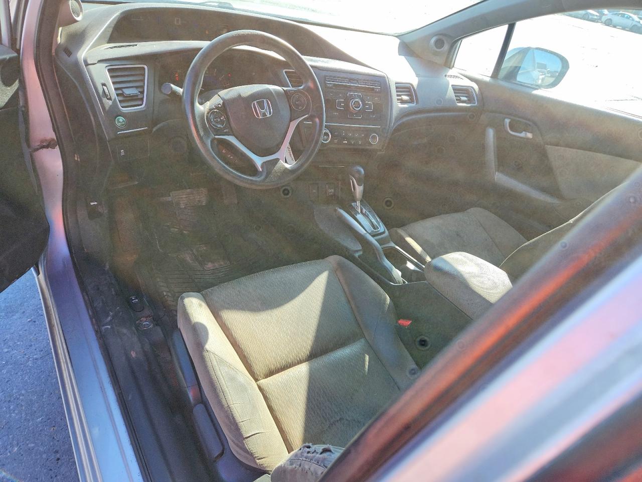 2014 Honda Civic Lx Silver vin: 2HGFG3B53EH521167