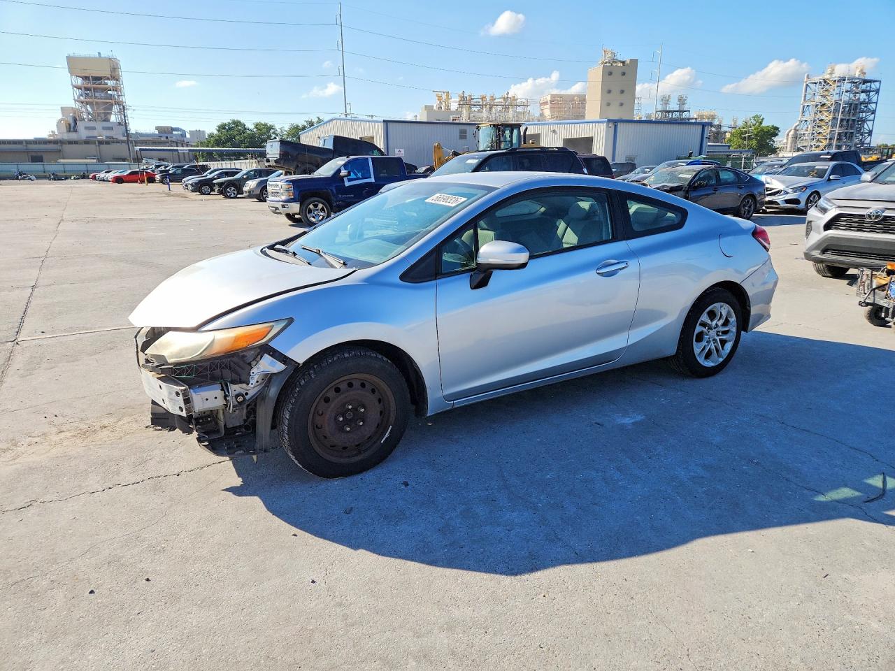 2014 Honda Civic Lx Серебряный vin: 2HGFG3B53EH521167