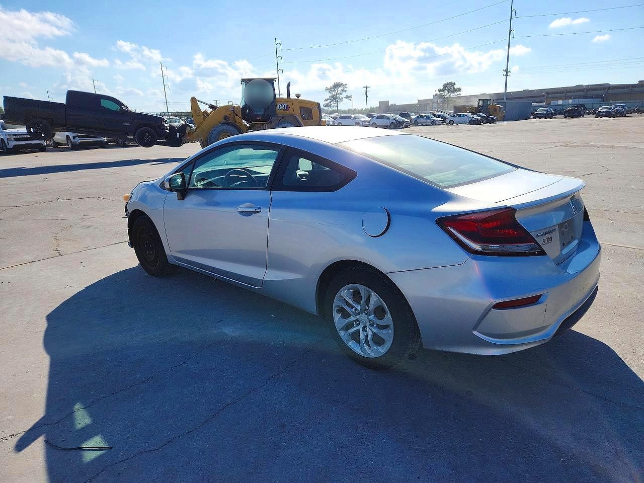2014 Honda Civic Lx Silver vin: 2HGFG3B53EH521167