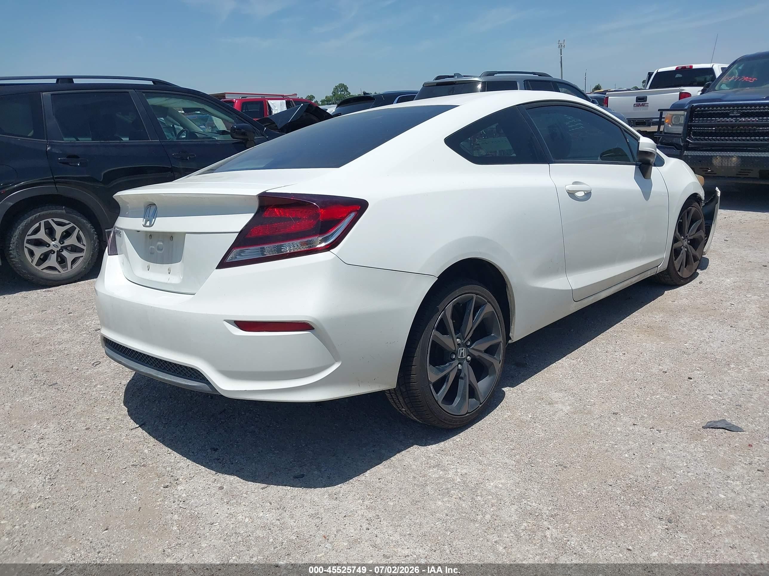 2015 Honda Civic Lx White vin: 2HGFG3B53FH508386