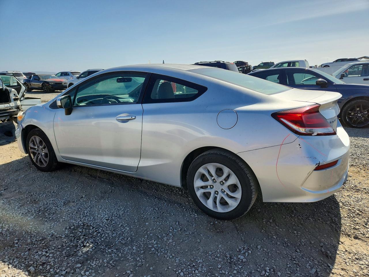 2015 Honda Civic Lx Silver vin: 2HGFG3B53FH511790