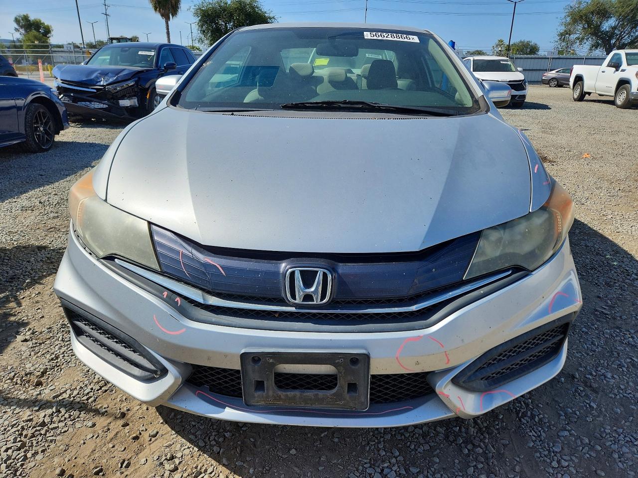 2015 Honda Civic Lx Silver vin: 2HGFG3B53FH511790