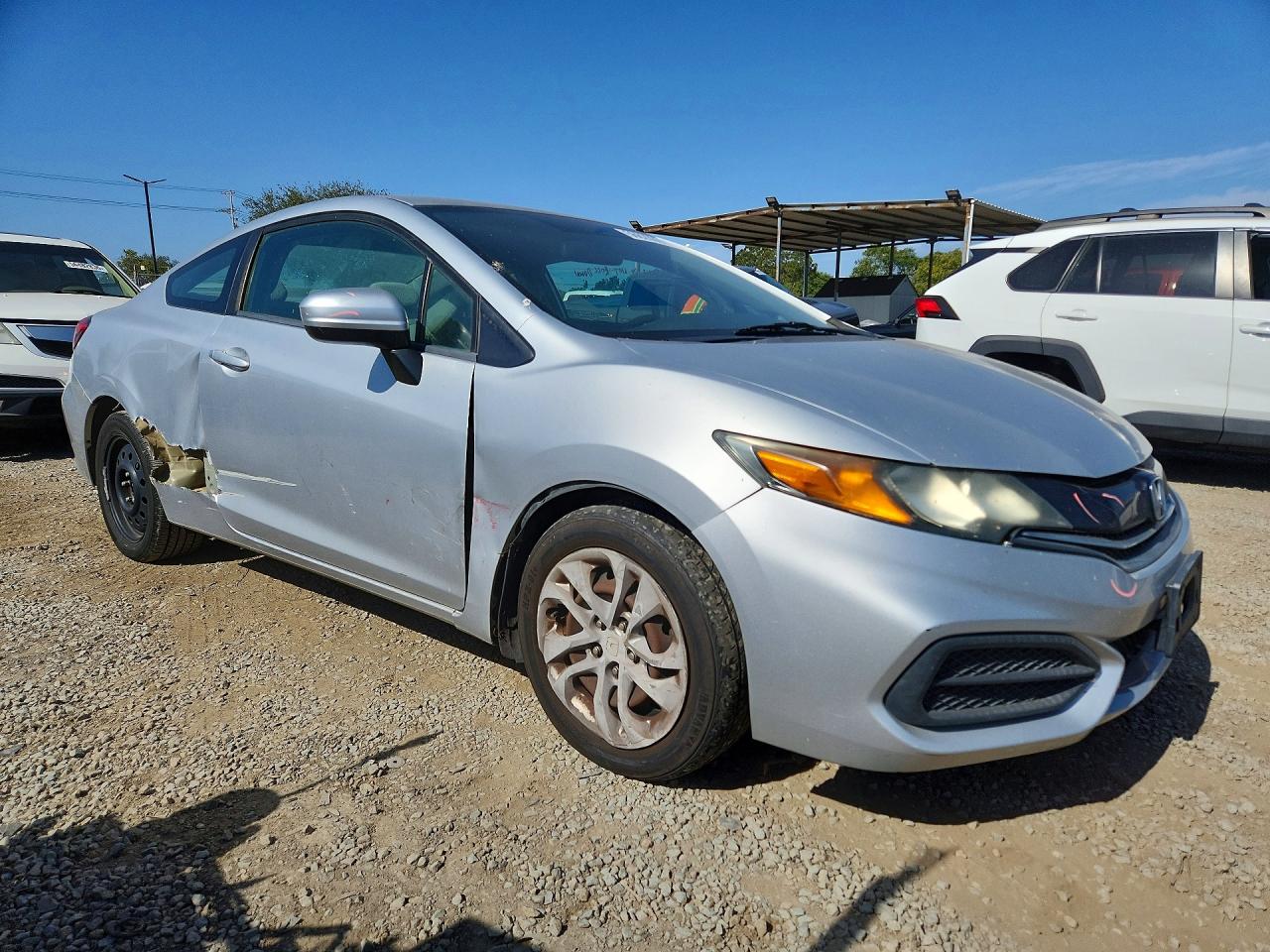 2015 Honda Civic Lx Silver vin: 2HGFG3B53FH511790