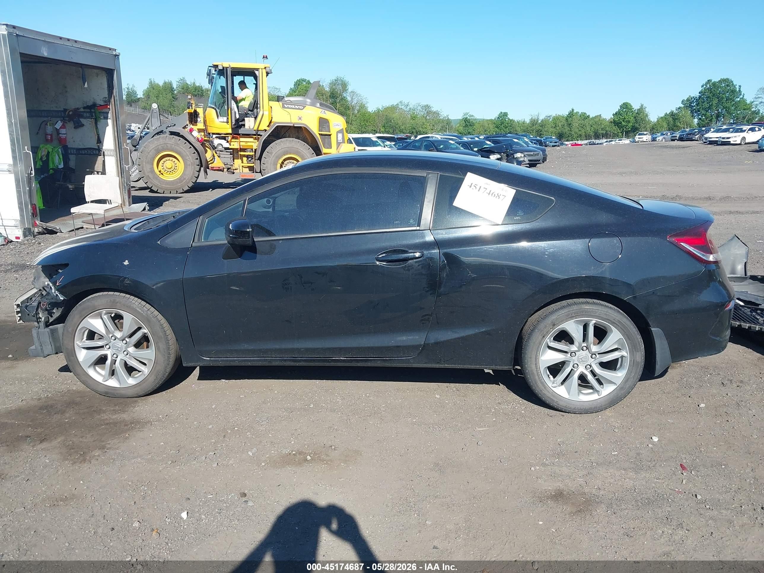 2015 Honda Civic Lx Black vin: 2HGFG3B53FH527908